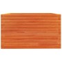 Solid wax brown pine wood planter 80x80x49.5 cm by vidaXL, Pots and planters - Ref: Foro24-3282531, Price: 211,44 €, Discount: %