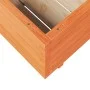 Pflanzgefäß aus massivem, wachsbraunem Kiefernholz, 80 x 80 x 49,5 cm von vidaXL, Töpfe und Pflanzgefäße - Ref: Foro24-328253...