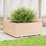 Jardinera madera maciza de pino 110x110x49,5 cm de vidaXL, Maceteros y jardineras - Ref: Foro24-3282544, Precio: 245,04 €, De...
