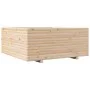 Jardinera madera maciza de pino 110x110x49,5 cm de vidaXL, Maceteros y jardineras - Ref: Foro24-3282544, Precio: 245,04 €, De...