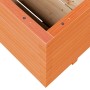 Pflanzgefäß aus massivem, wachsbraunem Kiefernholz, 110 x 110 x 49,5 cm von vidaXL, Töpfe und Pflanzgefäße - Ref: Foro24-3282...