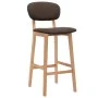 Küchenhocker 2 Einheiten aus braunem Stoff von vidaXL, Küchenhocker - Ref: Foro24-289370, Preis: 155,88 €, Rabatt: %