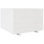 Solid white pine wood planter 70x70x49.5 cm by vidaXL, Pots and planters - Ref: Foro24-3282525, Price: 182,46 €, Discount: %