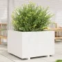 Solid white pine wood planter 70x70x49.5 cm by vidaXL, Pots and planters - Ref: Foro24-3282525, Price: 182,46 €, Discount: %