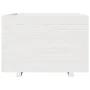 Solid white pine wood planter 70x70x49.5 cm by vidaXL, Pots and planters - Ref: Foro24-3282525, Price: 182,46 €, Discount: %