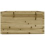 Pflanzgefäß aus imprägniertem Kiefernholz, 90 x 90 x 49,5 cm von vidaXL, Töpfe und Pflanzgefäße - Ref: Foro24-3282538, Preis:...