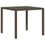 Gartenstühle und Tisch mit Kissen 3 Stück braunes PE-Rattan von vidaXL, Gartensets - Ref: Foro24-3276767, Preis: 349,27 €, Ra...