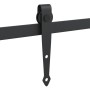 Mini-Schiebetüren-Set aus schwarzem Karbonstahl, 122 cm von vidaXL, DIY-Zubehör - Ref: Foro24-352306, Preis: 26,21 €, Rabatt: %