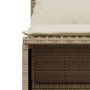 Garden sofa set with cushions 5 pieces beige synthetic rattan by vidaXL, Garden sets - Ref: Foro24-3261555, Price: 419,23 €, ...
