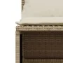 Garden sofa set with cushions 5 pieces beige synthetic rattan by vidaXL, Garden sets - Ref: Foro24-3261555, Price: 463,82 €, ...