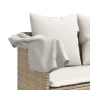 Garden sofa set with cushions 5 pieces beige synthetic rattan by vidaXL, Garden sets - Ref: Foro24-3261555, Price: 463,82 €, ...