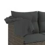 Garden sofa set with cushions 5 pieces gray synthetic rattan by vidaXL, Garden sets - Ref: Foro24-3261541, Price: 378,89 €, D...
