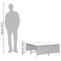 Gartensofa- und Kissenset, 5-teilig, hellgraues synthetisches Rattan von vidaXL, Gartensets - Ref: Foro24-3261562, Preis: 364...