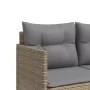 Garden sofa set with cushions 5 pieces beige synthetic rattan by vidaXL, Garden sets - Ref: Foro24-3261536, Price: 338,64 €, ...