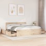 Solid pine wood bed frame with drawers 180x200 cm by vidaXL, Beds and slatted bases - Ref: Foro24-3282339, Price: 297,90 €, D...