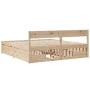 Estructura de cama con cajones madera maciza de pino 180x200 cm de vidaXL, Camas y somieres - Ref: Foro24-3282339, Precio: 29...