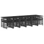 Garden dining set with cushions 13 pieces black synthetic rattan by vidaXL, Garden sets - Ref: Foro24-3211662, Price: 977,86 ...