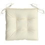 Garden Chair Cushions 4 Pcs Cream Oxford Fabric 50x50x7 cm by vidaXL, Cushions for chairs and sofas - Ref: Foro24-361514, Pri...