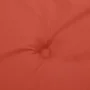 Low back chair cushions 4 units red melange fabric 100x50x4 cm by vidaXL, Cushions for chairs and sofas - Ref: Foro24-4002464...