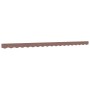 Braun gestreifter Ersatz-Markisenrandstoff 4,5 m von vidaXL, Markisen - Ref: Foro24-367783, Preis: 15,25 €, Rabatt: %