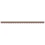 Brown striped replacement awning border fabric 4.5 m by vidaXL, Awnings - Ref: Foro24-367783, Price: 14,65 €, Discount: %