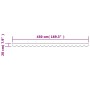 Braun gestreifter Ersatz-Markisenrandstoff 4,5 m von vidaXL, Markisen - Ref: Foro24-367783, Preis: 15,25 €, Rabatt: %