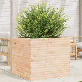 Solid pine wood planter 80x80x68.5 cm by vidaXL, Pots and planters - Ref: Foro24-3282479, Price: 219,02 €, Discount: %