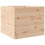 Solid pine wood planter 80x80x68.5 cm by vidaXL, Pots and planters - Ref: Foro24-3282479, Price: 219,02 €, Discount: %