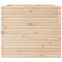 Solid pine wood planter 80x80x68.5 cm by vidaXL, Pots and planters - Ref: Foro24-3282479, Price: 222,20 €, Discount: %