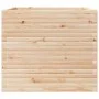 Solid pine wood planter 80x80x68.5 cm by vidaXL, Pots and planters - Ref: Foro24-3282479, Price: 219,02 €, Discount: %