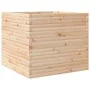 Solid pine wood planter 80x80x68.5 cm by vidaXL, Pots and planters - Ref: Foro24-3282479, Price: 219,02 €, Discount: %
