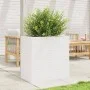Jardinera madera maciza de pino blanco 70x40x68,5 cm de vidaXL, Maceteros y jardineras - Ref: Foro24-3282485, Precio: 185,44 ...