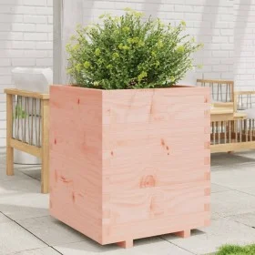 Jardinera madera maciza de abeto Douglas 60x60x72,5 cm de vidaXL, Maceteros y jardineras - Ref: Foro24-3282582, Precio: 195,3...