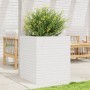 Jardinera madera maciza de pino blanco 60x60x68,5 cm de vidaXL, Maceteros y jardineras - Ref: Foro24-3282470, Precio: 203,76 ...