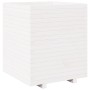 Solid white pine wood planter 60x60x72.5 cm by vidaXL, Pots and planters - Ref: Foro24-3282580, Price: 223,58 €, Discount: %
