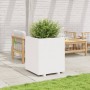 Solid white pine wood planter 60x60x72.5 cm by vidaXL, Pots and planters - Ref: Foro24-3282580, Price: 223,58 €, Discount: %