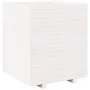 Solid white pine wood planter 60x60x72.5 cm by vidaXL, Pots and planters - Ref: Foro24-3282580, Price: 220,63 €, Discount: %