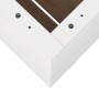 Solid white pine wood planter 60x60x72.5 cm by vidaXL, Pots and planters - Ref: Foro24-3282580, Price: 223,58 €, Discount: %