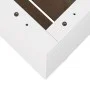 Solid white pine wood planter 60x60x72.5 cm by vidaXL, Pots and planters - Ref: Foro24-3282580, Price: 220,63 €, Discount: %
