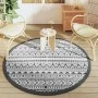 Black PP outdoor rug Ø160 cm by vidaXL, Outdoor protectors - Ref: Foro24-368515, Price: 28,11 €, Discount: %