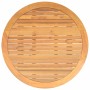 Gartentisch aus grauem PE-Rattan mit Holzoberfläche Ø110x71 cm von vidaXL, Gartentische - Ref: Foro24-368626, Preis: 157,06 €...