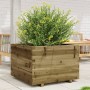 Impregnated pine wood planter 70x70x49.5 cm by vidaXL, Pots and planters - Ref: Foro24-3282528, Price: 166,99 €, Discount: %