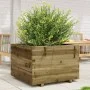 Jardinera madera de pino impregnada 70x70x49,5 cm de vidaXL, Maceteros y jardineras - Ref: Foro24-3282528, Precio: 164,92 €, ...