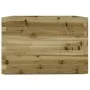 Jardinera madera de pino impregnada 70x70x49,5 cm de vidaXL, Maceteros y jardineras - Ref: Foro24-3282528, Precio: 164,92 €, ...
