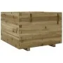 Pflanzgefäß aus imprägniertem Kiefernholz, 70 x 70 x 49,5 cm von vidaXL, Töpfe und Pflanzgefäße - Ref: Foro24-3282528, Preis:...