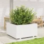 Jardinera madera maciza de pino blanco 90x90x49,5 cm de vidaXL, Maceteros y jardineras - Ref: Foro24-3282535, Precio: 236,23 ...