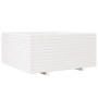 Solid white pine wood planter 100x100x49.5 cm by vidaXL, Pots and planters - Ref: Foro24-3282540, Price: 268,92 €, Discount: %