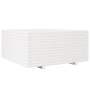 Solid white pine wood planter 100x100x49.5 cm by vidaXL, Pots and planters - Ref: Foro24-3282540, Price: 268,92 €, Discount: %