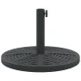 Semicircular umbrella base for Ø38/48 mm poles 12 kg by vidaXL, Umbrella bases - Ref: Foro24-4007983, Price: 40,76 €, Discoun...