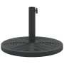 Semicircular umbrella base for Ø38/48 mm poles 12 kg by vidaXL, Umbrella bases - Ref: Foro24-4007983, Price: 35,59 €, Discoun...